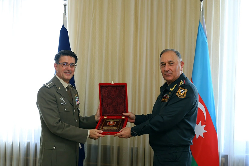 Azərbaycan Ordusunun Baş Qərargah rəisi NATO nümayəndəsi ilə görüşüb