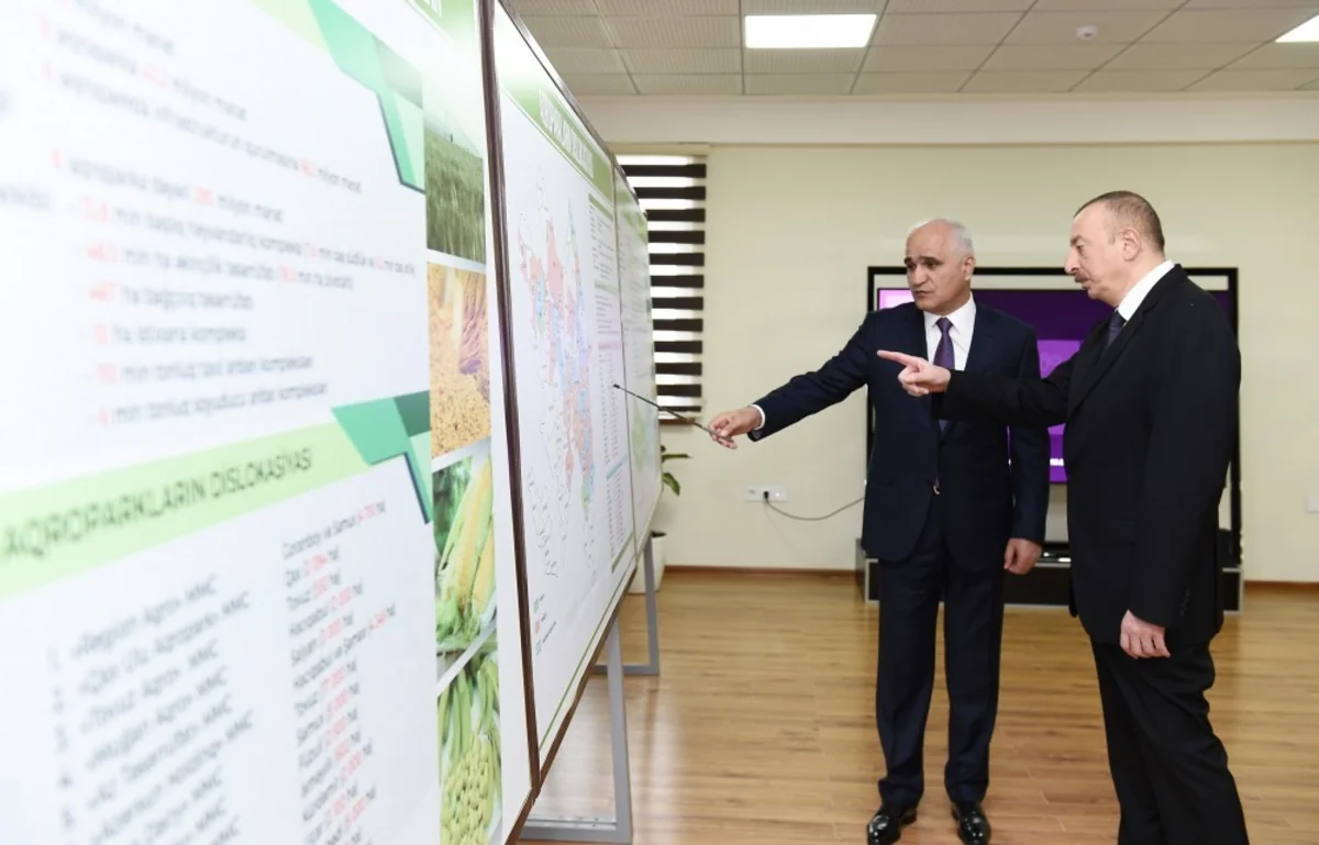 Prezident Goranboyda “Region Agro” MMC-nin açılışında iştirak edib - YENİLƏNİB