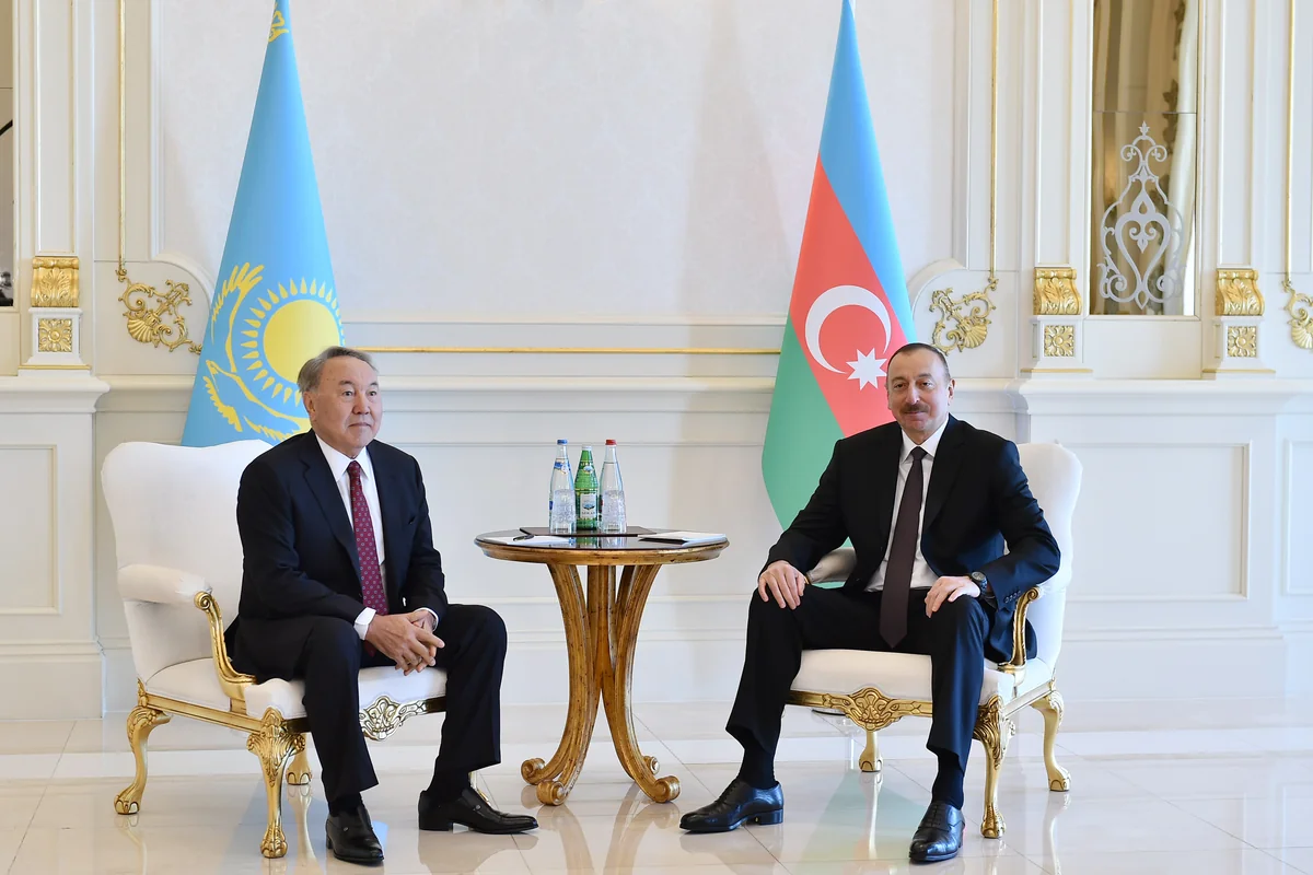 President Ilham Aliyev hosted official reception for Kazakh President