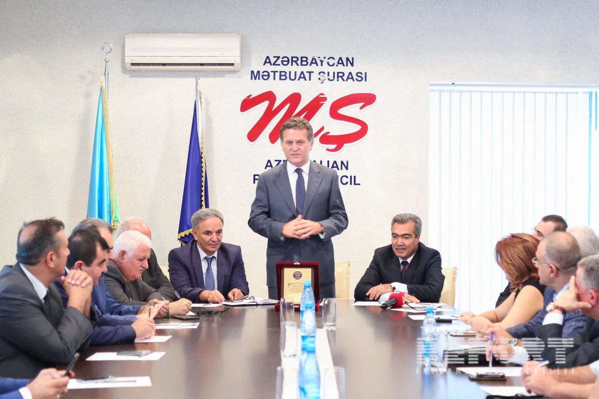 Turkish Ambassador to Azerbaijan holds a farewell meeting with reporters