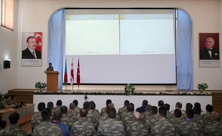Bakıda Azərbaycan, Türkiyə və Gürcüstanın birgə hərbi təlimi başlayıb - VİDEO - YENİLƏNİB