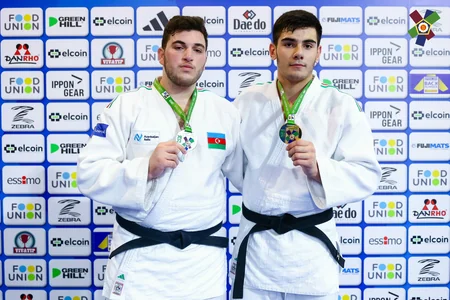 Azərbaycan cüdoçuları Avropa Kubokunda birinci yeri tutublar