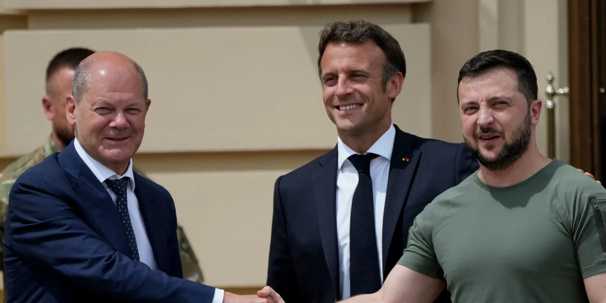 Scholz, Macron to meet Zelenskyy in Chisinau