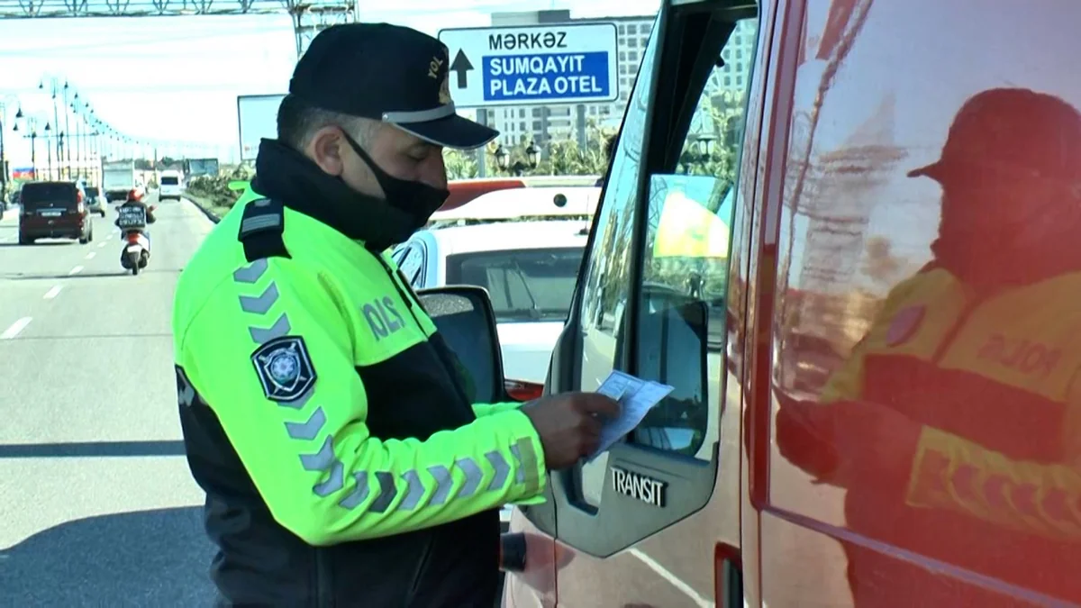 Sumqayıtda peyvənd olunmayan taksi sürücüləri cərimələnib