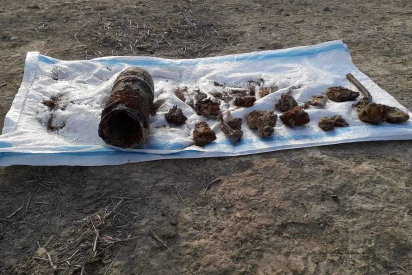 Tovuzda top mərmisi aşkarlanıb