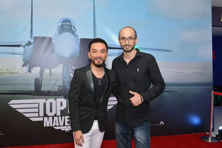 В CinemaPlus прошло мероприятие c почетными гостями фильма Топ Ган: Мэверик