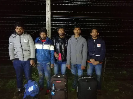 DSX: Azərbaycan sərhədini pozmağa cəhd edən 5 nəfər Şri-Lanka vətəndaşı həbs olunub