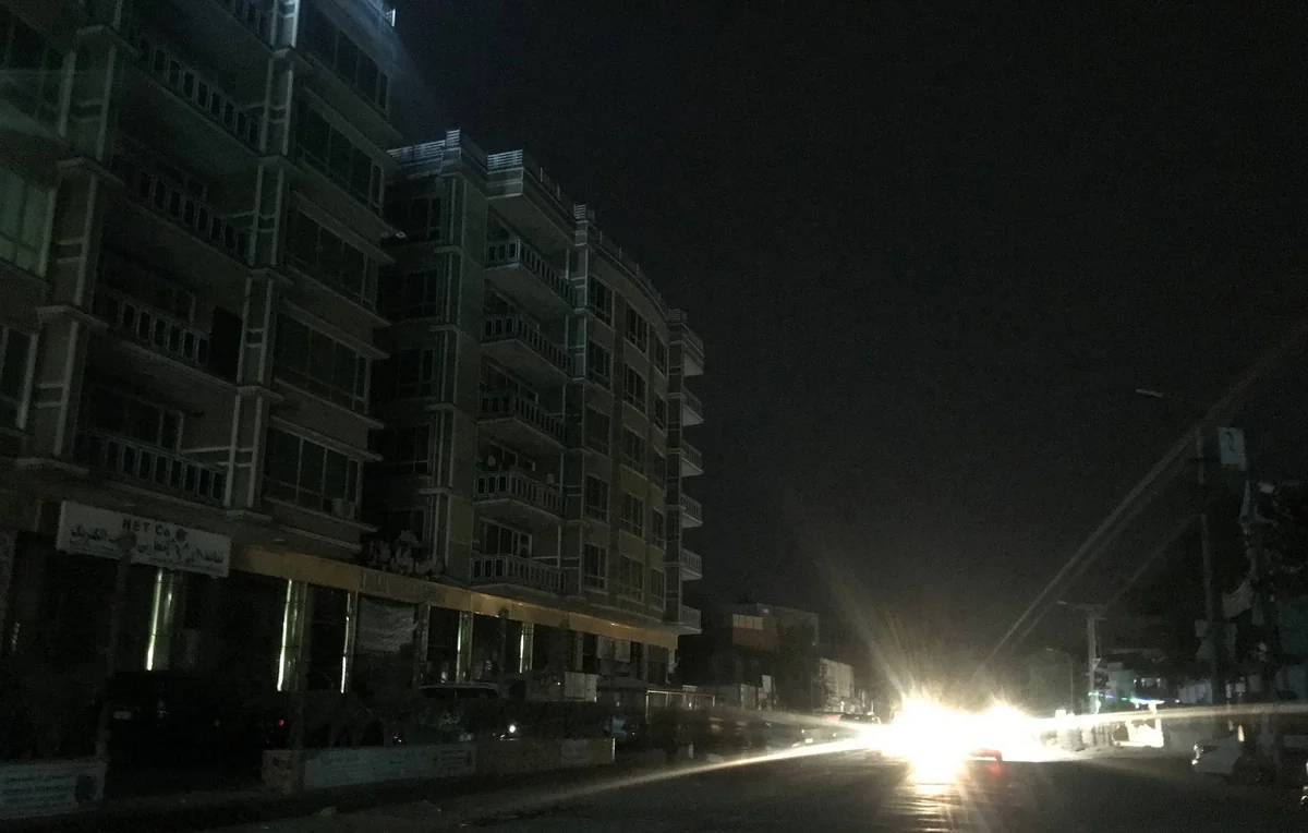 Kabildə partlayış baş verib, şəhər elektriksiz qalıb