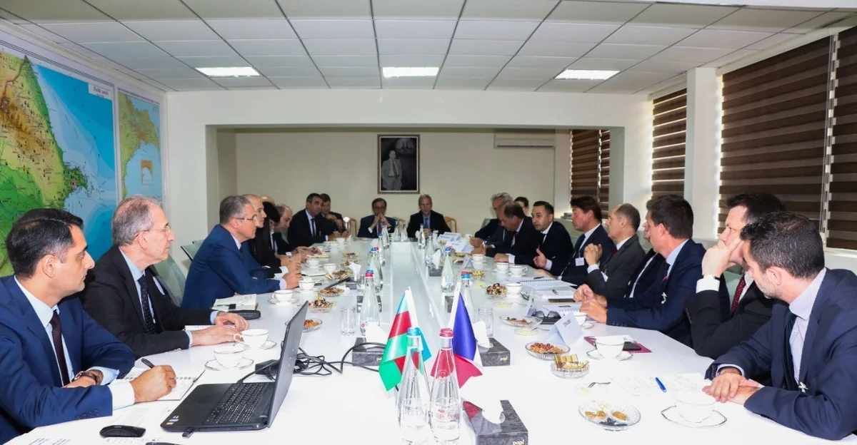 ETSN-də Fransa Sahibkarlar Təşkilatına üzv şirkətlərin nümayəndələri ilə görüş keçirilib