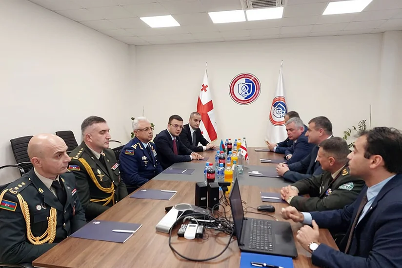 Azərbaycan müdafiə nazirinin müavinləri Gürcüstanda hərbi mərkəzdə olublar - YENİLƏNİB