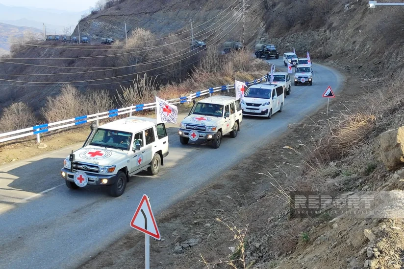 По дороге Ханкенди-Лачын беспрепятственно проехали автомобили МККК