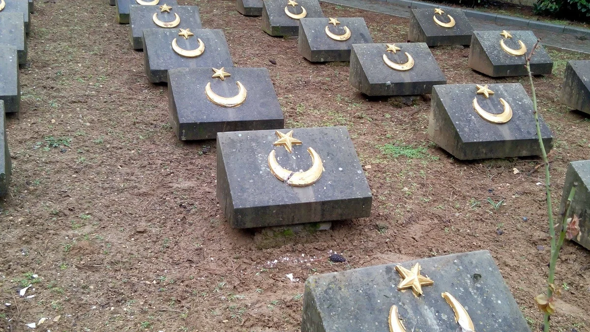 Sevastopolda türk əsgərlərinin memorialına qarşı vandalizm aktı törədilib - VİDEO