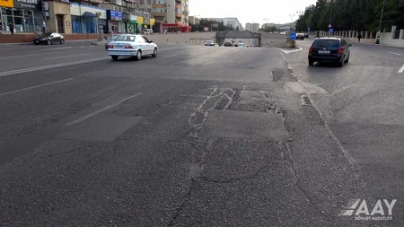 Bakının Fətəli xan Xoyski prospektinin bir hissəsində təmir yekunlaşıb