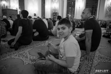 Ночь ахья в мечети Тезепир - ФОТОРЕПОРТАЖ