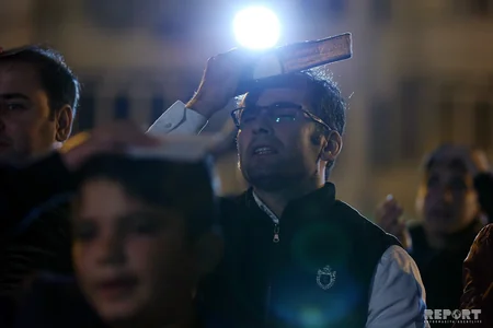 Bakıda növbəti Qədr gecəsi qeyd olunub - FOTOREPORTAJ