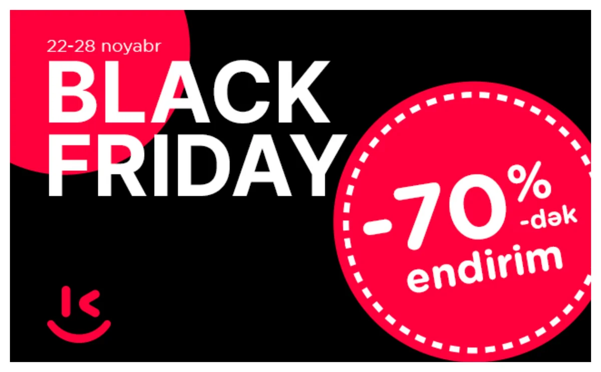 Əsl “Black Friday” kampaniyası “Kontakt”da-70%-Ə QƏDƏR ENDİRİMLƏR