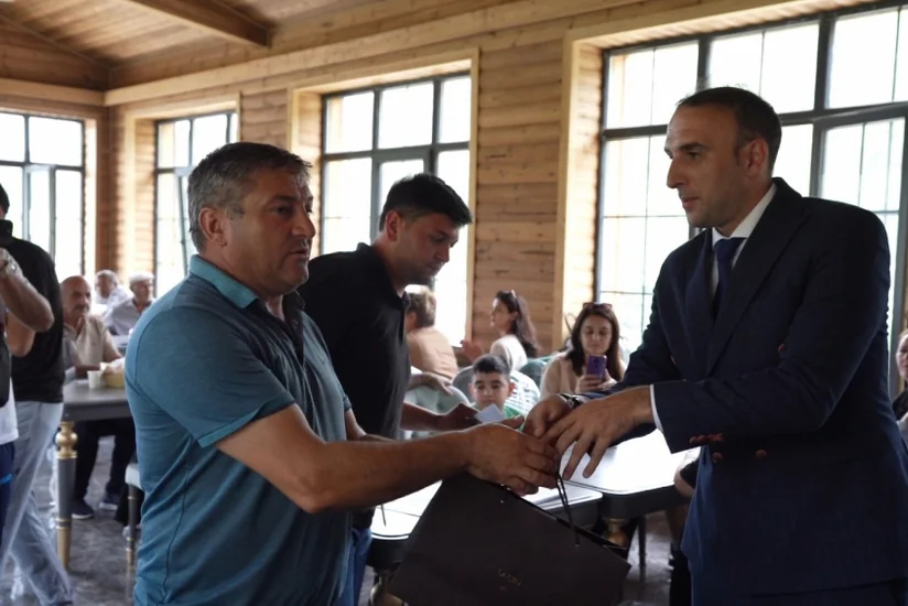 Laçına bu gün köçürülən ailələrə evlərinin açarı təqdim olunub - YENİLƏNİB