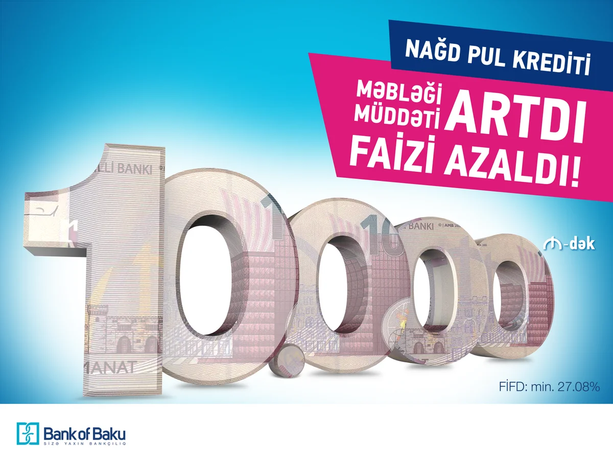 Bank of Baku упростил условия кредитования