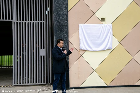 “Bakcell Arenada şəhidlərin adına “Xatirə Lövhəsi” açılıb