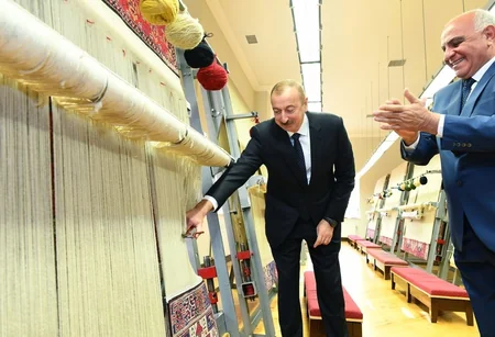 President Ilham Aliyev attended opening of Gabala branch of Azerkhalcha OJSC