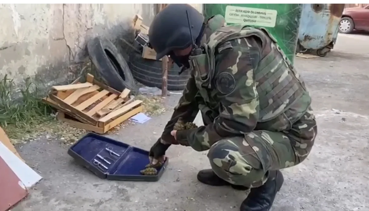 Sumqayıtda sursat aşkarlanıb