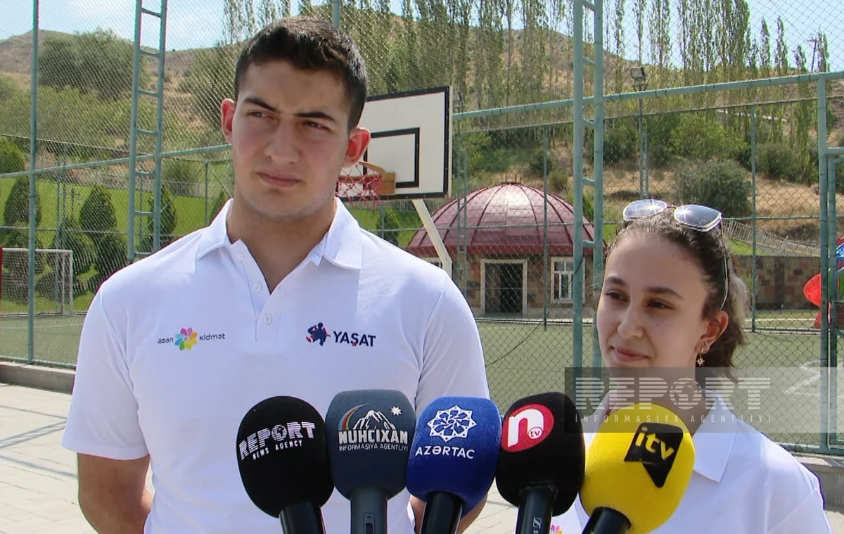 Türkiyəli şəhid övladları: Ulu öndərlərimiz Mustafa Kamal Atatürk və Heydər Əliyevin yolu ilə gedirik