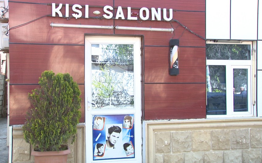 Bakıda karantini pozan bərbər salonu aşkarlandı - VİDEO - YENİLƏNİB