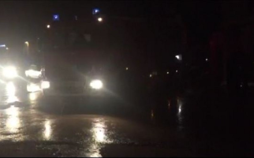 ​Hacıqabulda 3 binada yanğın olub, 6 ailə təxliyə edilib, 1 nəfər yaralanıb