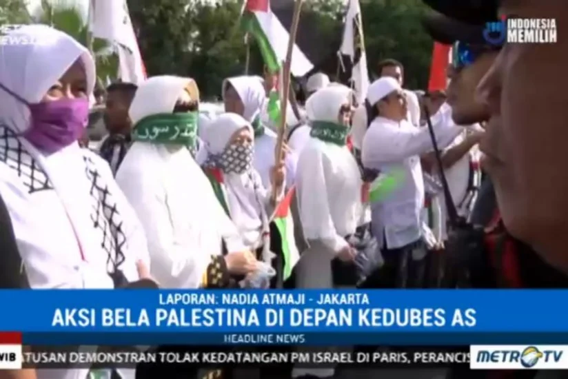 Cakartada minlərlə insan ABŞ səfirliyi qarşısında etiraz aksiyası keçirir