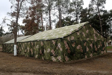 Zakir Həsənov təlimin komanda idarəetmə məntəqəsində oldu - VİDEO