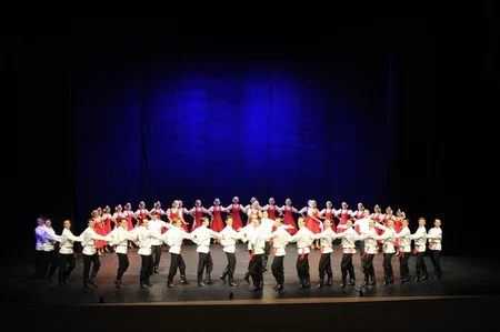 Heydər Əliyev Mərkəzində Rusiya Dövlət Akademik Xalq Rəqsləri Ansamblının konserti başa çatıb