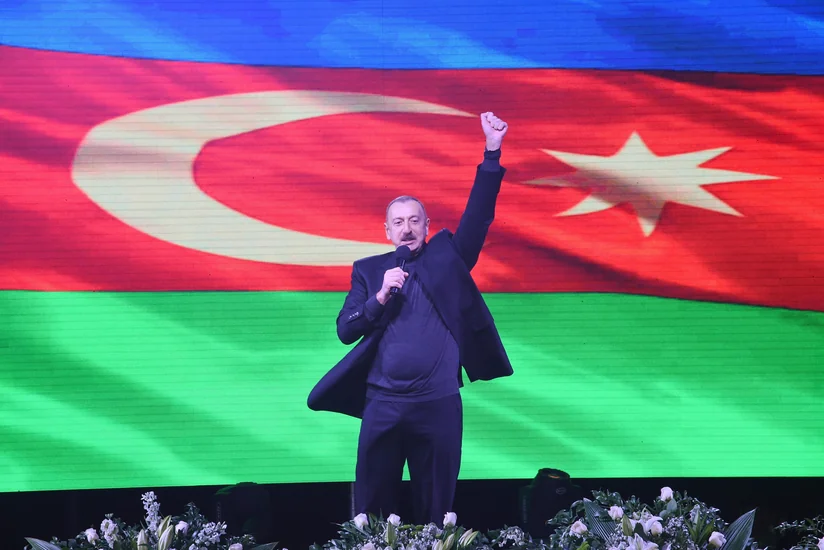 1 year pass since Ilham Aliyev's re-election as President