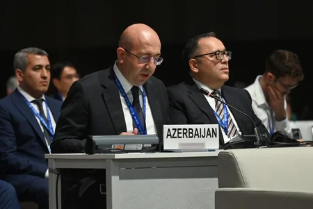 Anar Quliyev COP28 konfransı çərçivəsində keçirilən Nazirlər Toplantısında iştirak edib