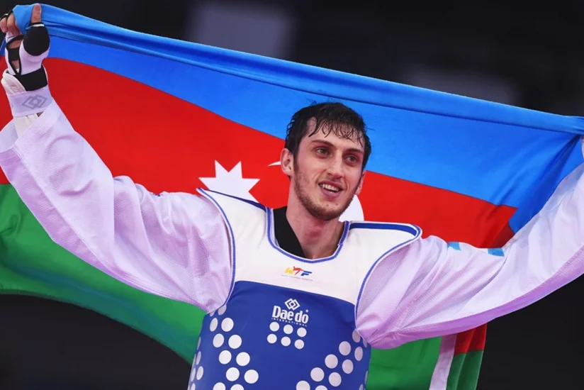 Rio-2016: Azərbaycan taekvondoçusu Radik İsayev olimpiya çempionu olub - YENİLƏNİB-3 - FOTO