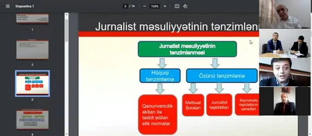 Medianın İnkişafı Agentliyində onlayn konfrans keçirilib