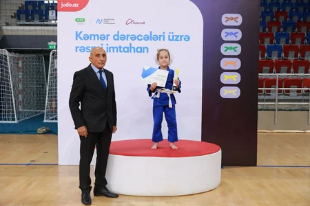 Cüdo üzrə ilk dəfə kəmər dərəcələri üzrə rəsmi imtahan keçirilib 