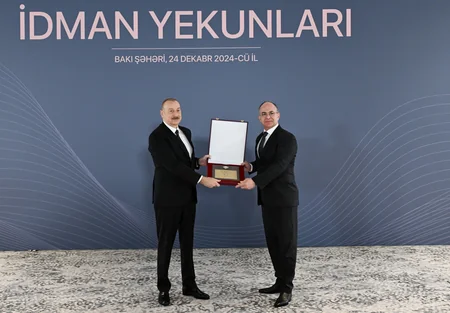 Prezident İlham Əliyev 2024-cü ilin idman yekunlarına həsr olunan mərasimdə iştirak edib - YENİLƏNİB