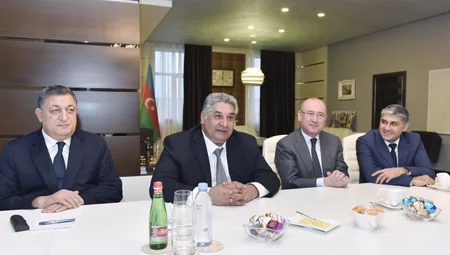 Azad Rəhimov bir neçə ölkənin idman nazirləri ilə görüşüb
