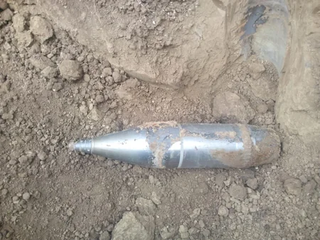 В прифронтовой зоне обнаружено 126 неразорвавшихся боеприпасов 
