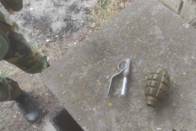 Bakıda əl qumbarası tapılıb