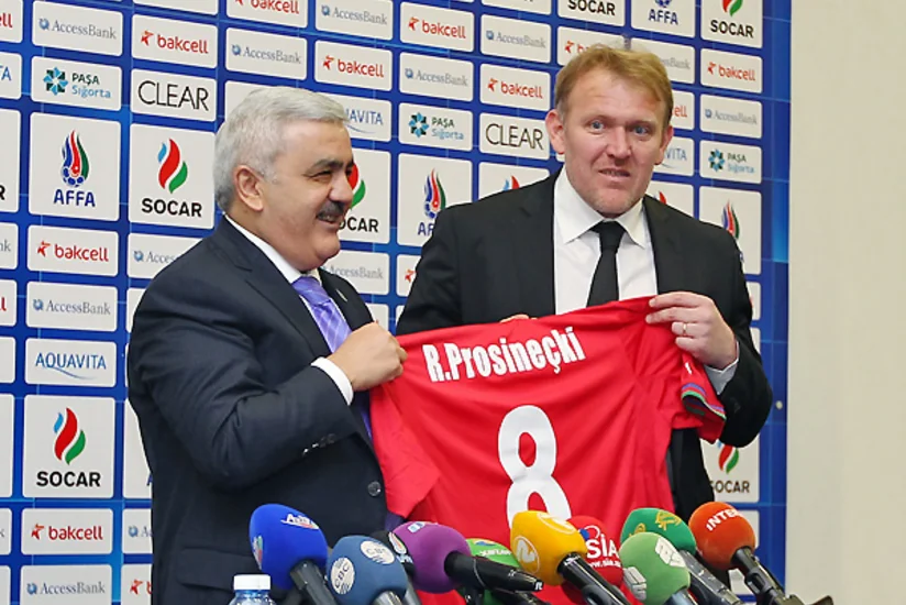 ​Robert Prosineçki: Bakıya ailəmlə birgə getməyim Azərbaycana olan münasibətimin göstəricisidir