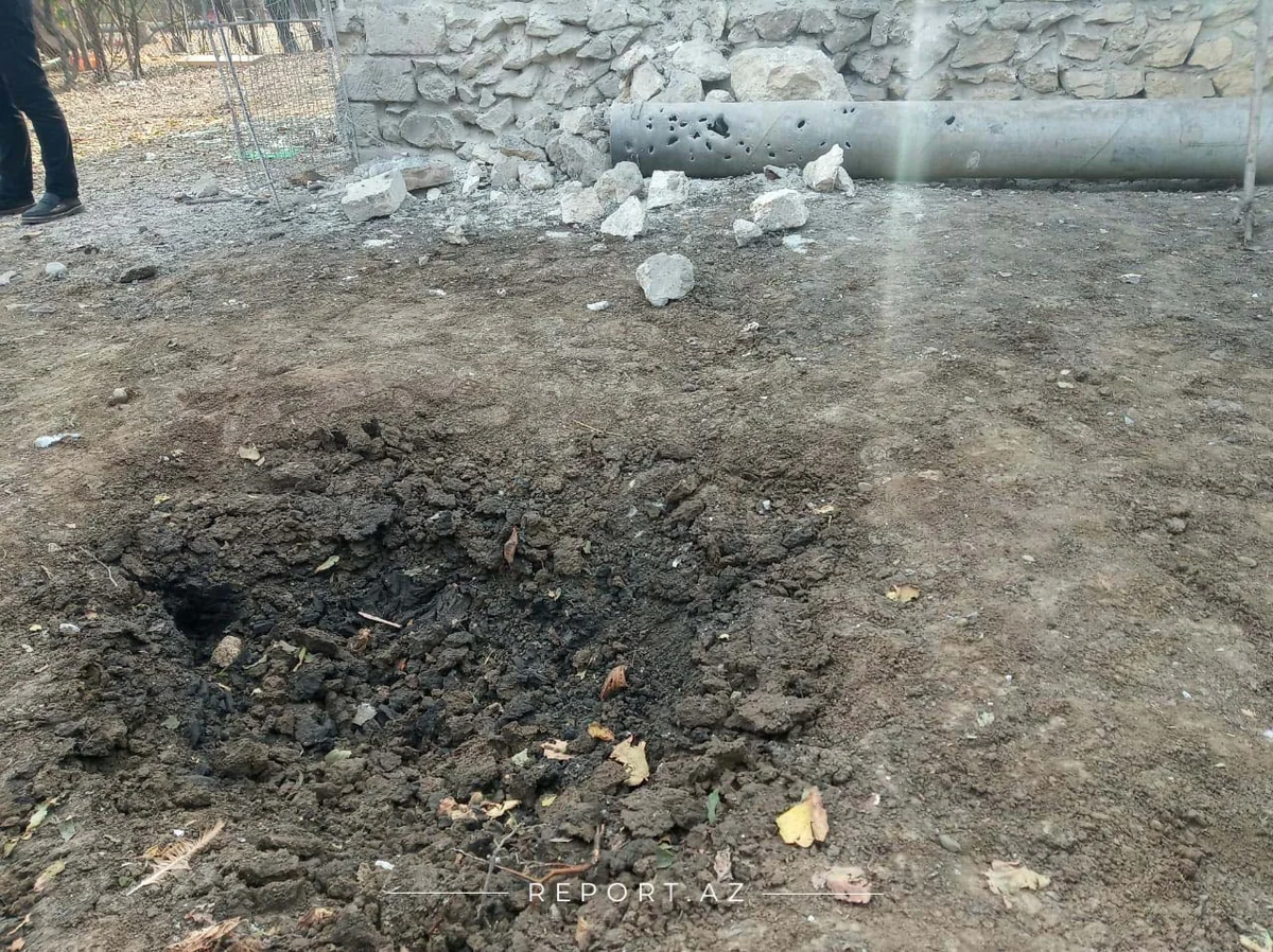 Düşmən Ağdama 10-a yaxın top mərmisi atıb