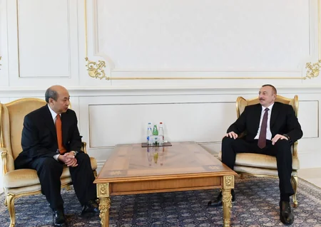 Prezident İlham Əliyev 4 ölkənin yeni səfirinin etimadnaməsini qəbul edib