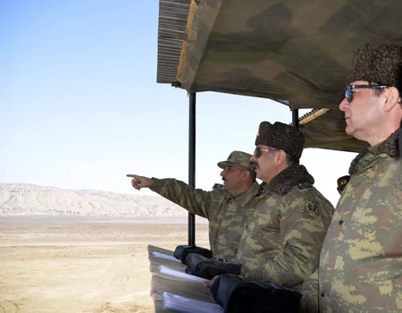 Silahlı Qüvvələrdə irimiqyaslı təlimlər davam edir