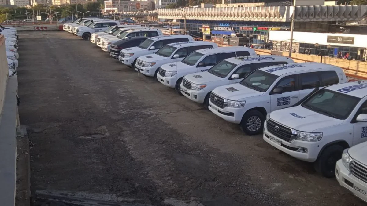 ОБСЕ требует от России возвращения похищенных автомобилей