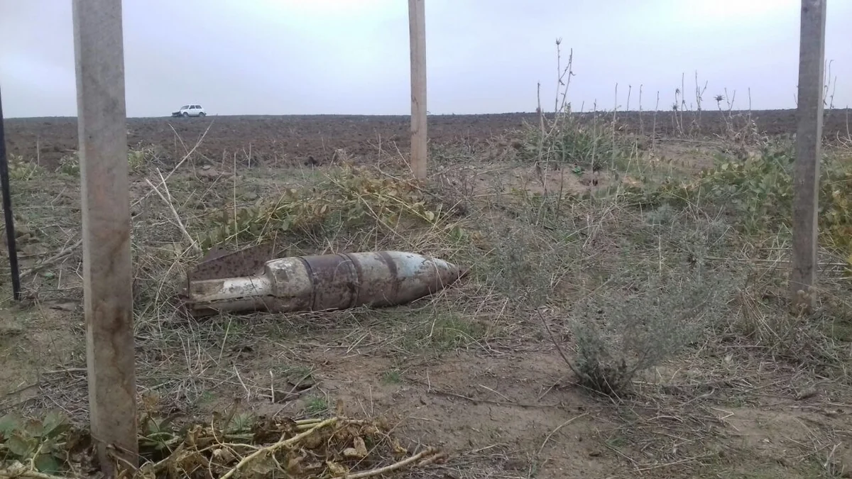 Füzuli rayonunda tank və top mərmiləri aşkar edilib - YENİLƏNİB
