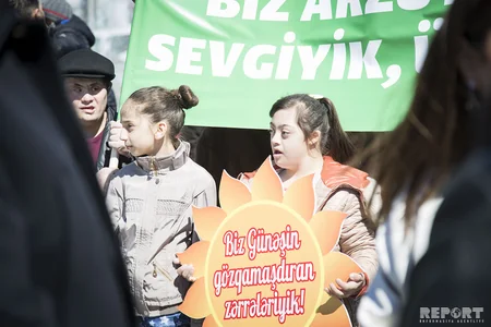 Bu gün Beynəlxalq Daun Sindromu Günüdür - FOTOREPORTAJ
