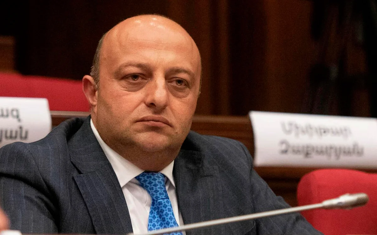 Ermənistanda müxalifətçi deputat iki aylıq həbs edilib