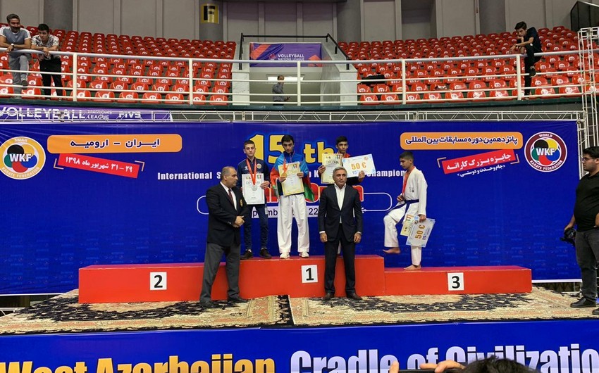 Azərbaycan karateçisi ermənini məğlub edərək qızıl medal qazanıb