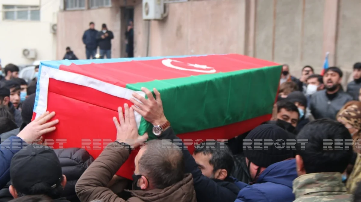 Vətən müharibəsində şəhid olan əsgər bu gün dəfn edildi